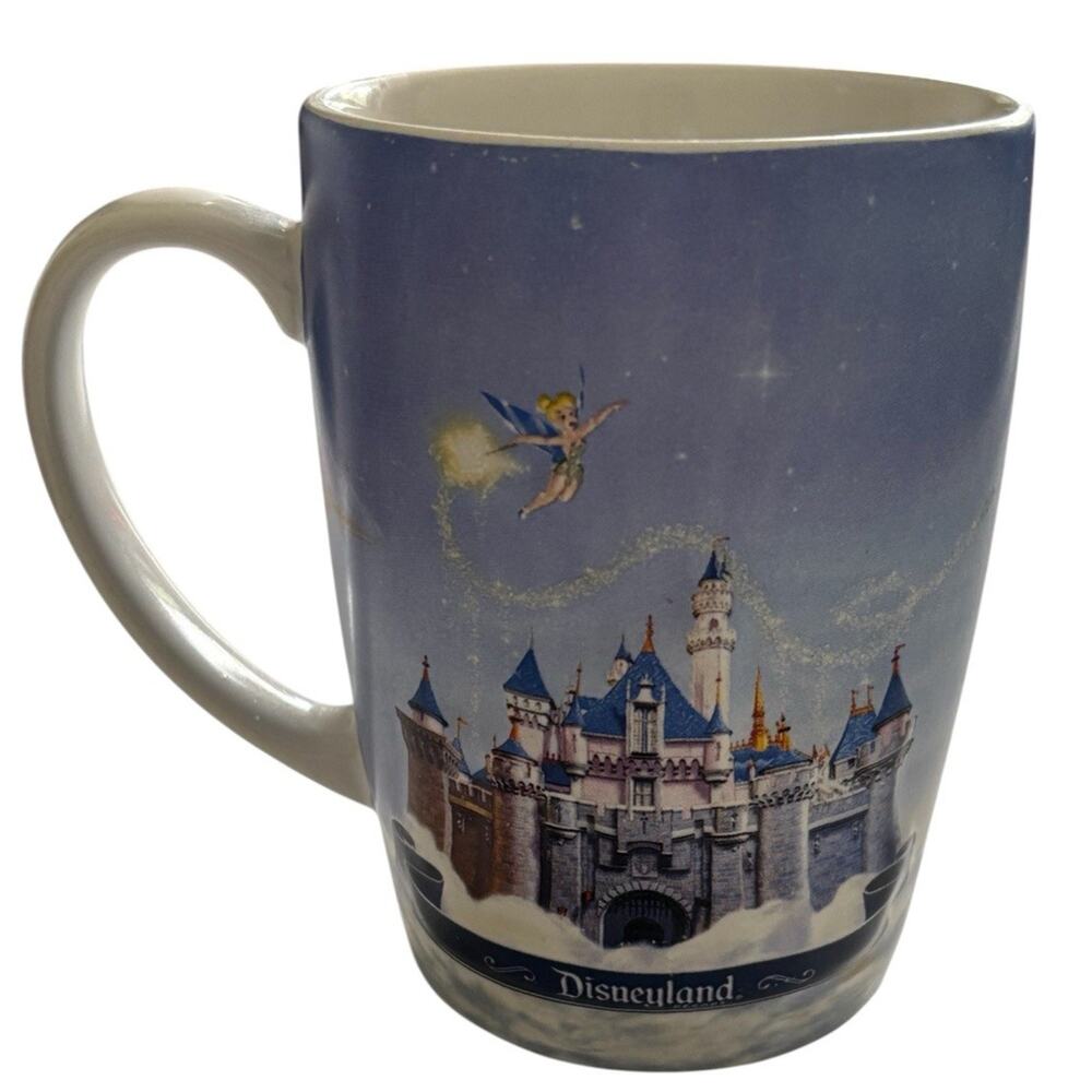 Walt Disney World 3D Cinderella Castle Coffee Mug/Cup Tinkerbell Magic